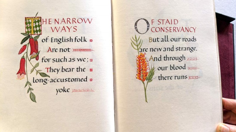 Beautiful Calligraphy Limited Edition Book Brisbane